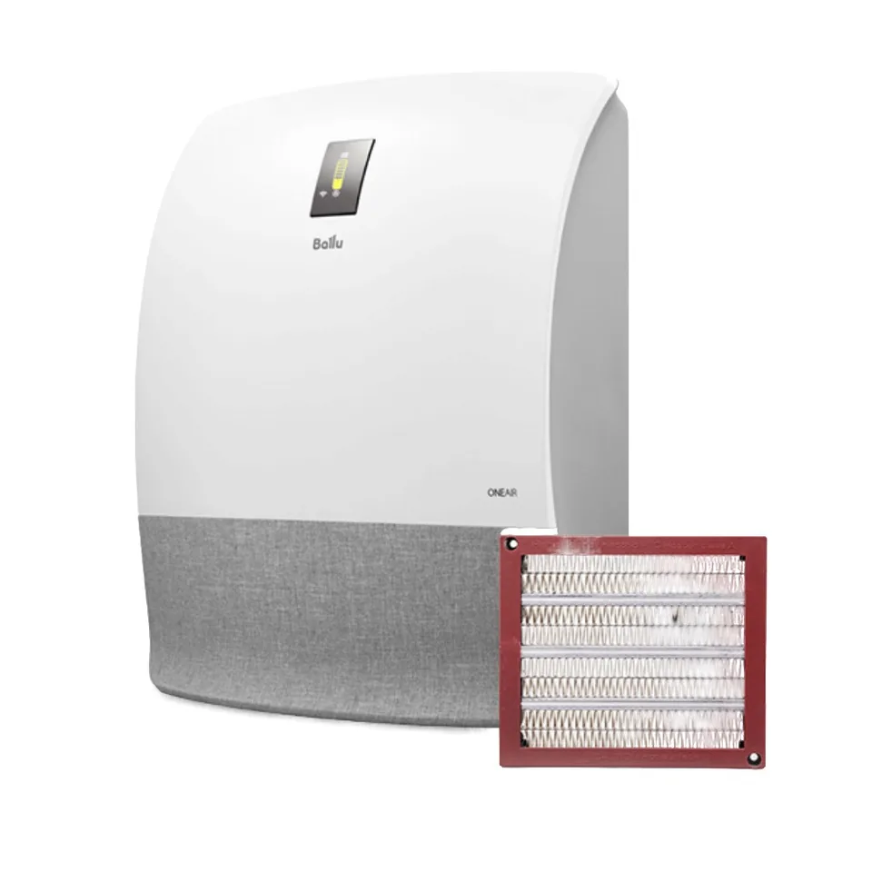 Приточный очиститель воздуха Ballu ONEAIR ASP-200SW, серый — Общий вид
