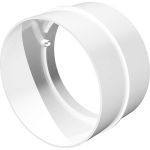 Соединитель для воздуховодов ПВХ круглый 16СКП (D=160mm)