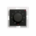 Терморегулятор встраиваемый ТР-03 Глосса для рамок Scheider Electric Glossa до 3500Вт черный