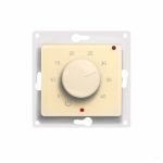 Терморегулятор встраиваемый ТР-03 Глосса для рамок Scheider Electric Glossa до 3500Вт бежевый